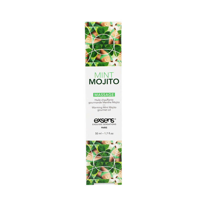 Exsens Warming Massage Oil Mint Mojito 1.7 oz.