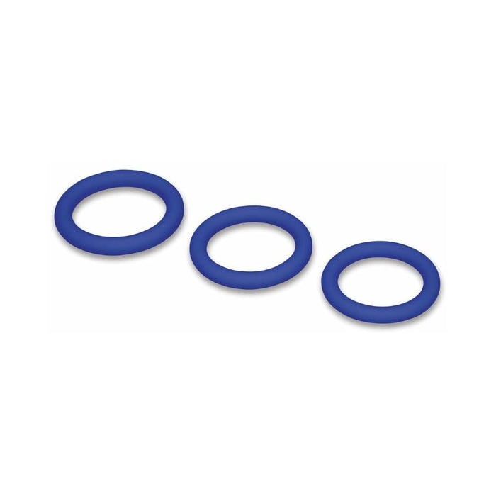 Me You Us Signature The Chubby 3 Ring Set Blue