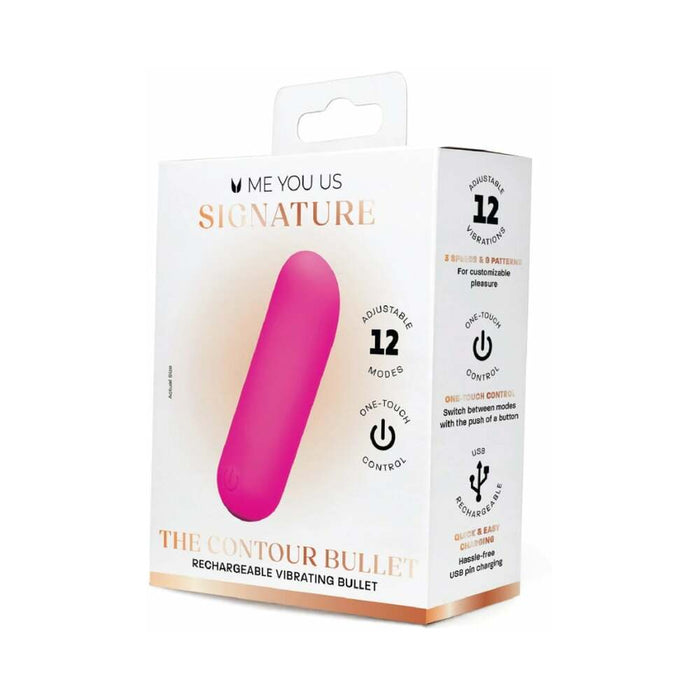 Me You Us Signature The Contour Bullet Pink