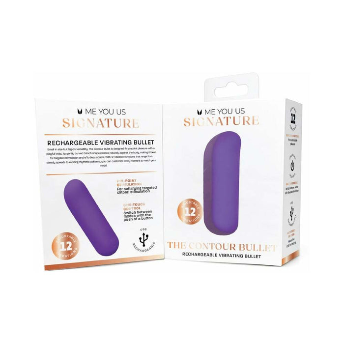 Me You Us Signature The Contour Bullet Purple