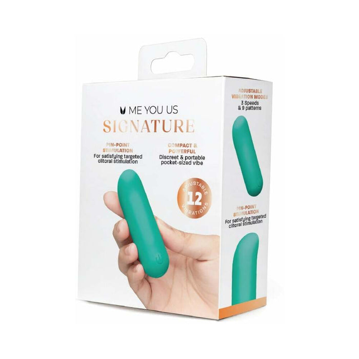 Me You Us Signature The Contour Bullet Teal