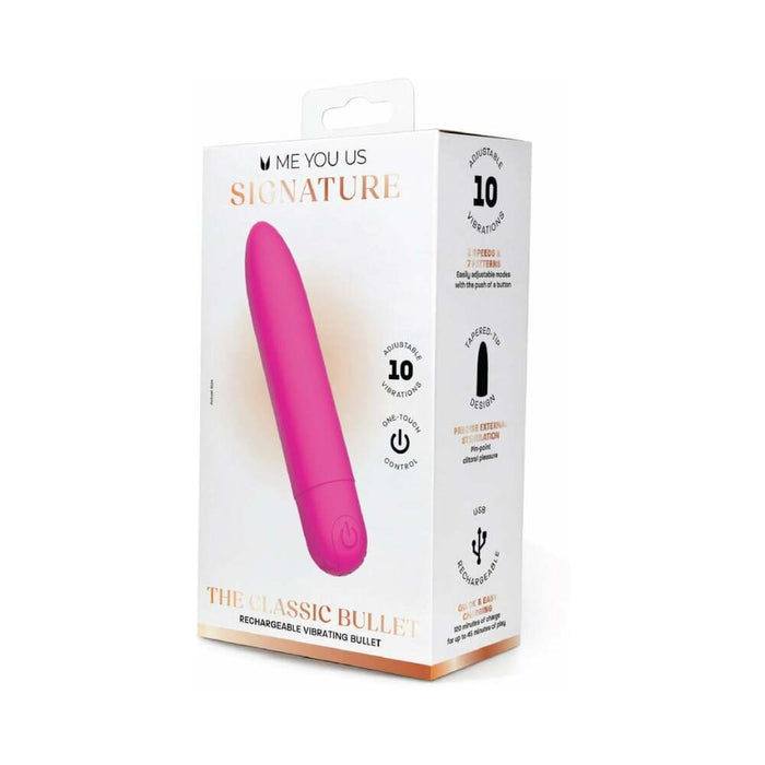 Me You Us Signature The Classic Bullet Pink