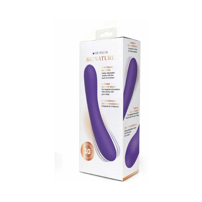 Me You Us Signature The Bendy Vibe Purple