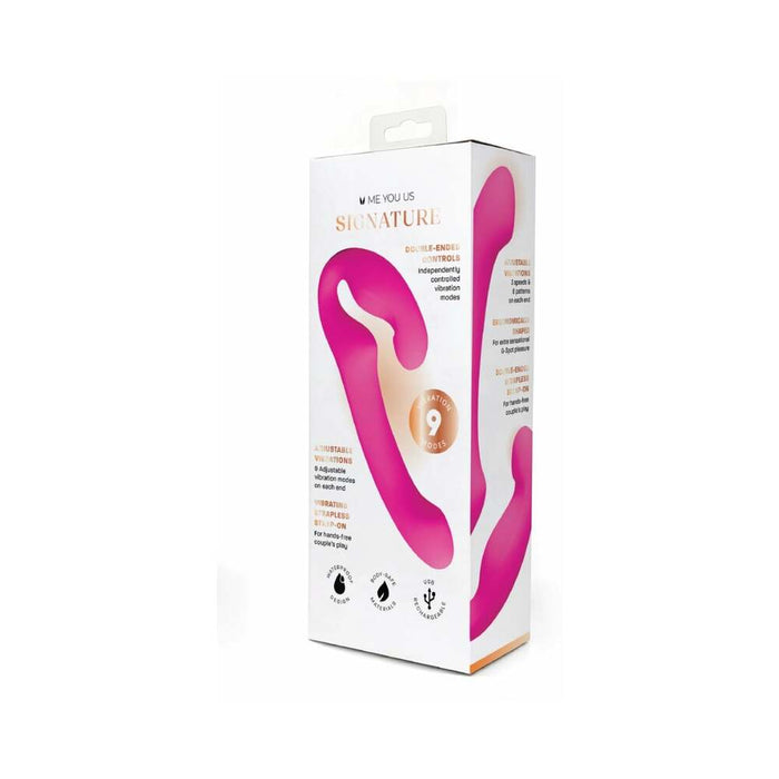 Me You Us Signature The Strapless Strap-On Pink