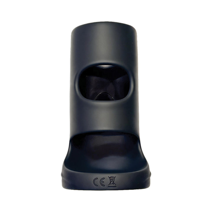Decadence Motor Mount Liquid Silicone Penis Sleeve Multi Speed Vibration Rechargeable Black