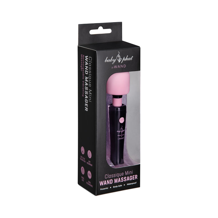 Baby Phat x Le Wand Classique Mini Rechargeable Vibrating Massager Deep Purple