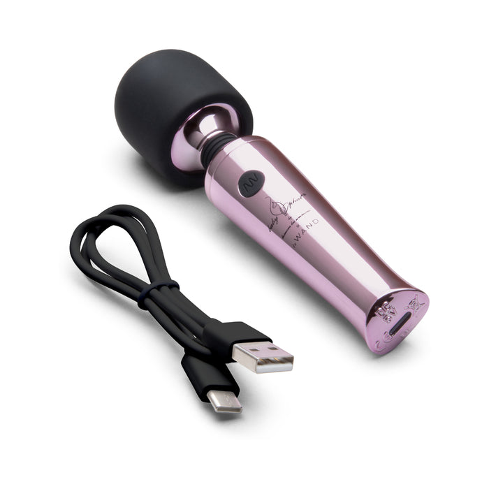 Baby Phat x Le Wand Classique Mini Rechargeable Vibrating Massager Pink