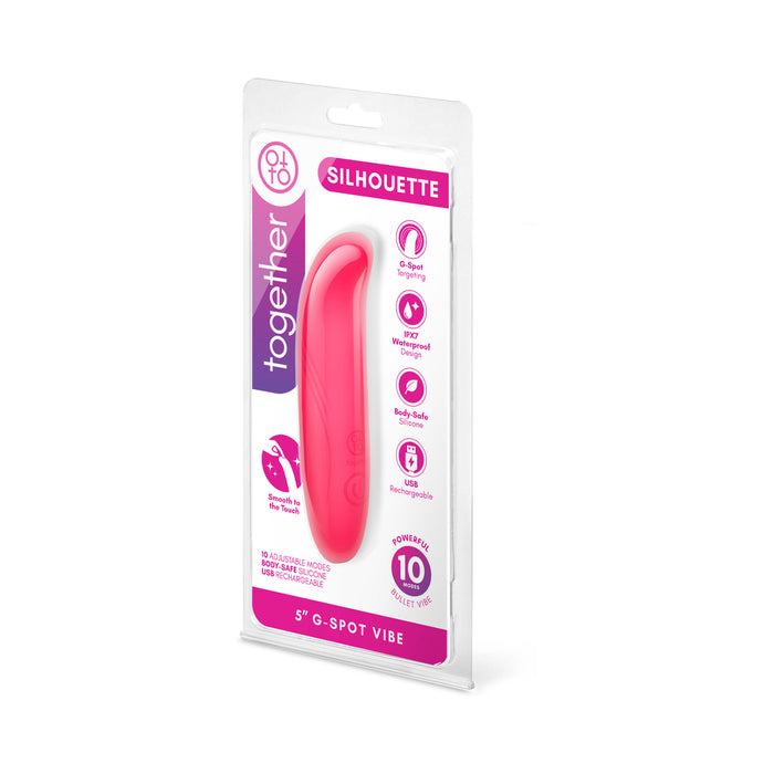 Together Mini Vibes Silhouette 5 in. G-Spot Vibe