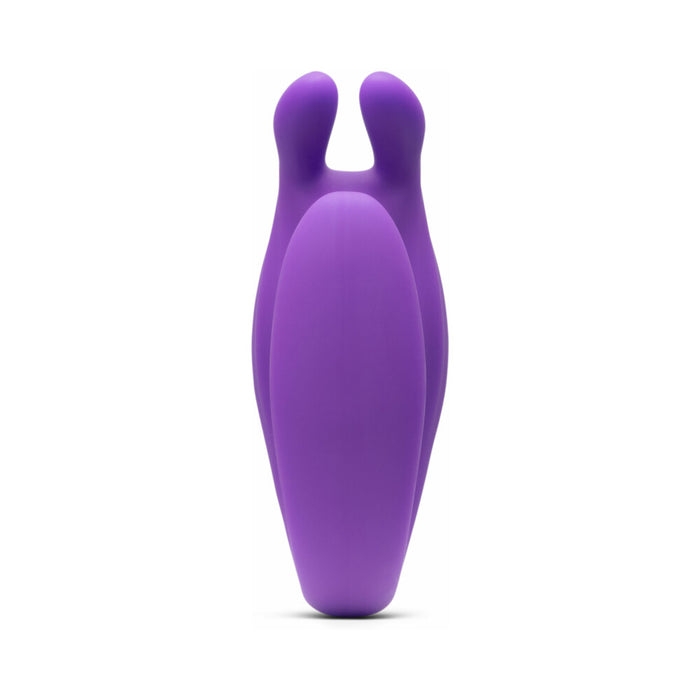 Together Seamless Silicone Textured Wearable Rabbit Vibrator with Remote Control