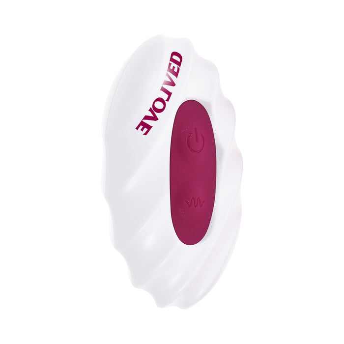 Evolved Party Plug Silicone Rechargeable Burgundy
