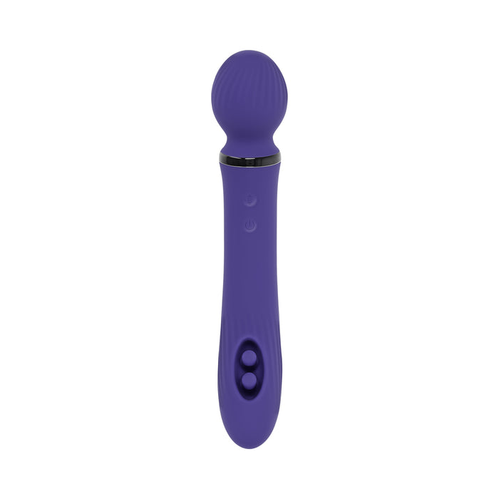 Evolved Shiver Silicone Rechargeable Purple