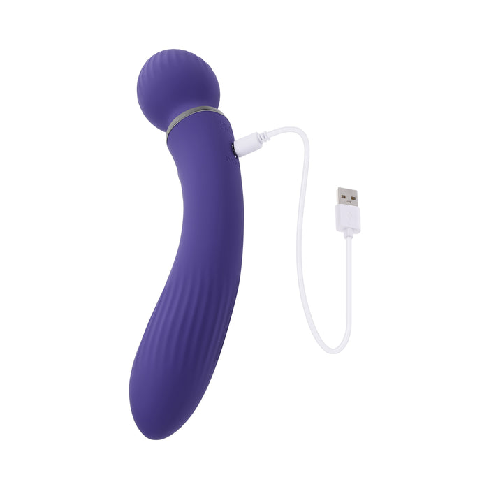 Evolved Shiver Silicone Rechargeable Purple