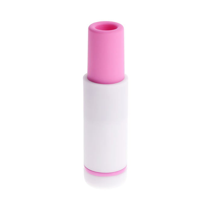 Evolved Pucker Up Silicone Rechargeable Pink/White Pearl