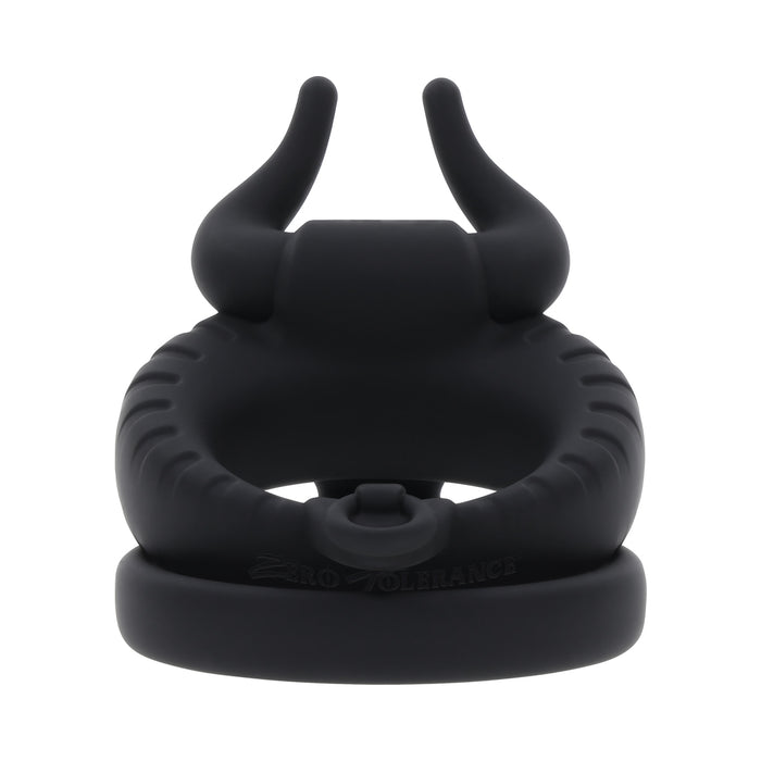 Zero Tolerance Raging Bull Silicone Rechargeable Black