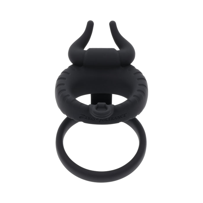 Zero Tolerance Raging Bull Silicone Rechargeable Black