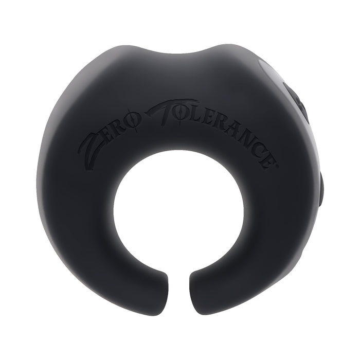 Zero Tolerance Popping P-Spot Silicone Rechargeable Black