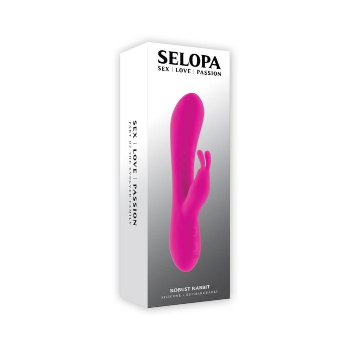 Selopa Robust Rabbit Silicone Rechargeable Pink