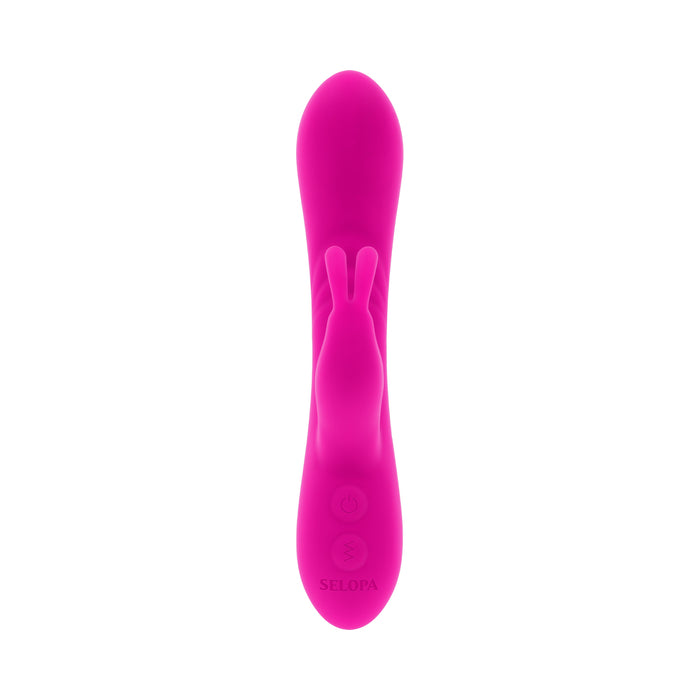 Selopa Robust Rabbit Silicone Rechargeable Pink