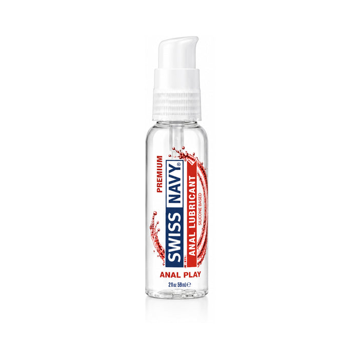 Swiss Navy Silicone Anal Lubricant (Clove-Free) 2 oz.