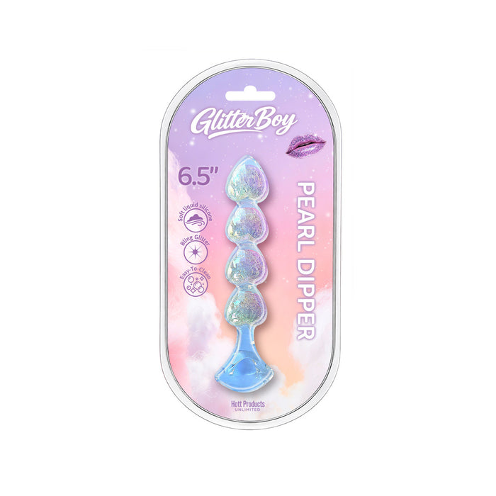 Cotton Candy Joy Gems Pearl Dipper Anal Beads Encased Sparkles