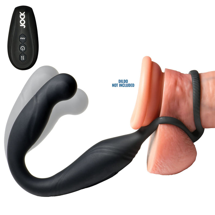 JOCK Enhancers Gyrating Prostate Vibrator with C-Ring