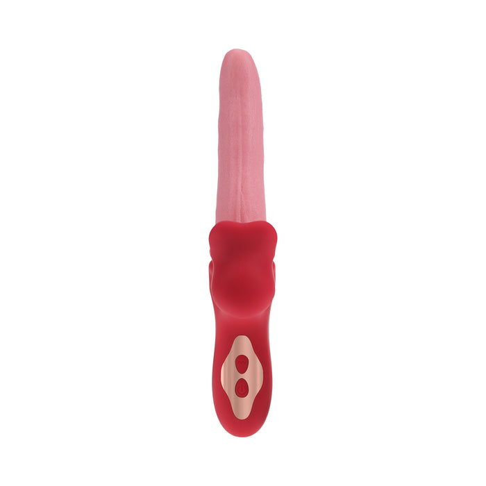 Loveline Langue Wavelike Vibrating Tongue Pink