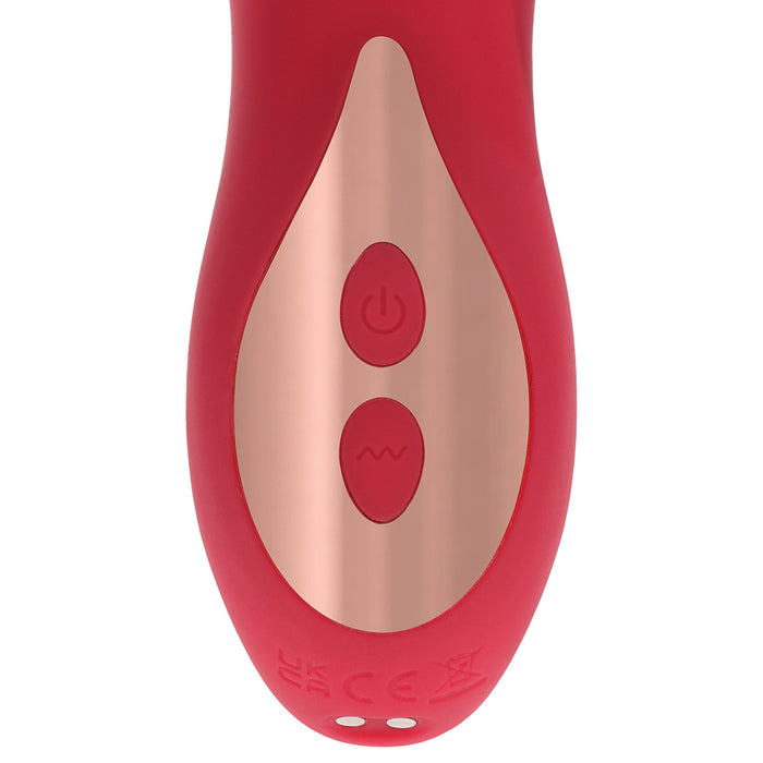Loveline Spin Rotating Vibrating Tongue Pink