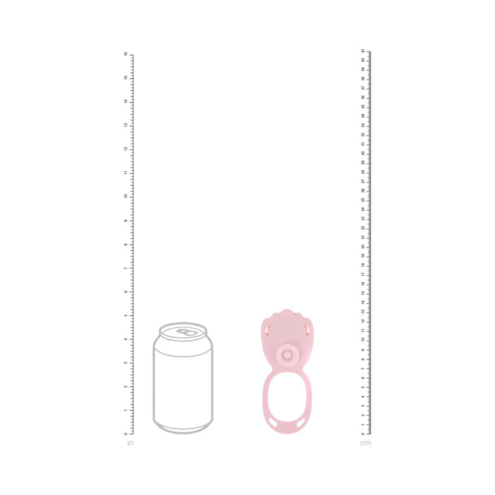 Loveline Flutter Adjustable Panty Vibe AirTapTech Pink