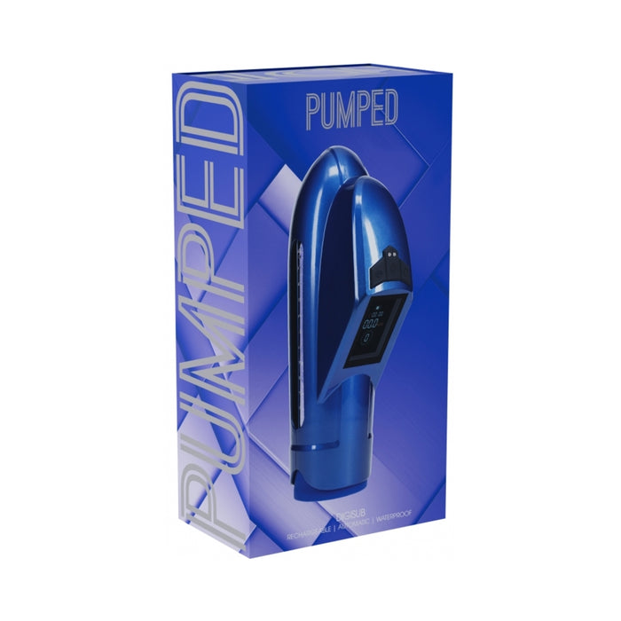 PUMPED DigiSub Submersible Automatic Digital Display Metallic Blue