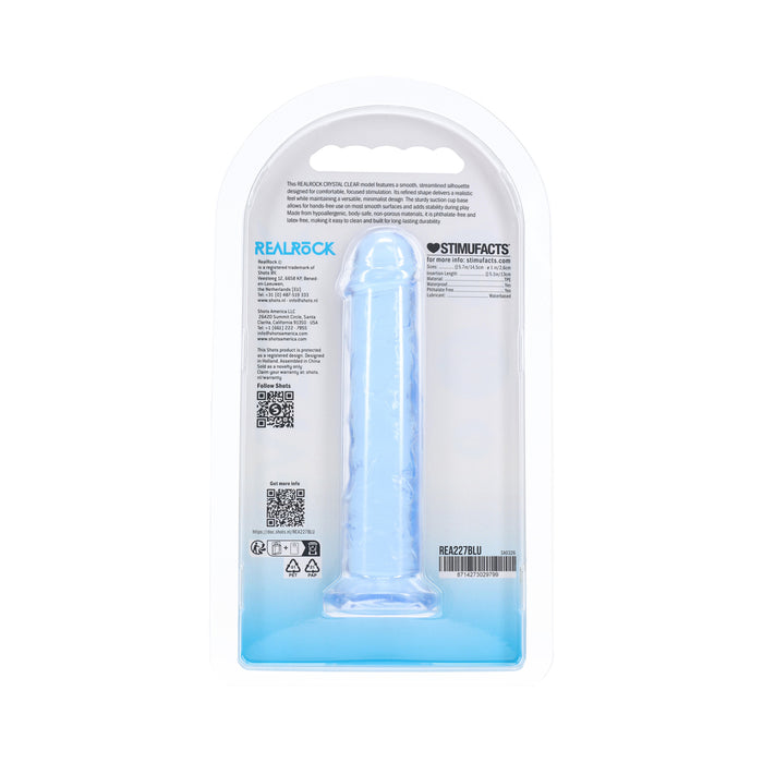 Realrock Realistic Dildo 5 in. Blue
