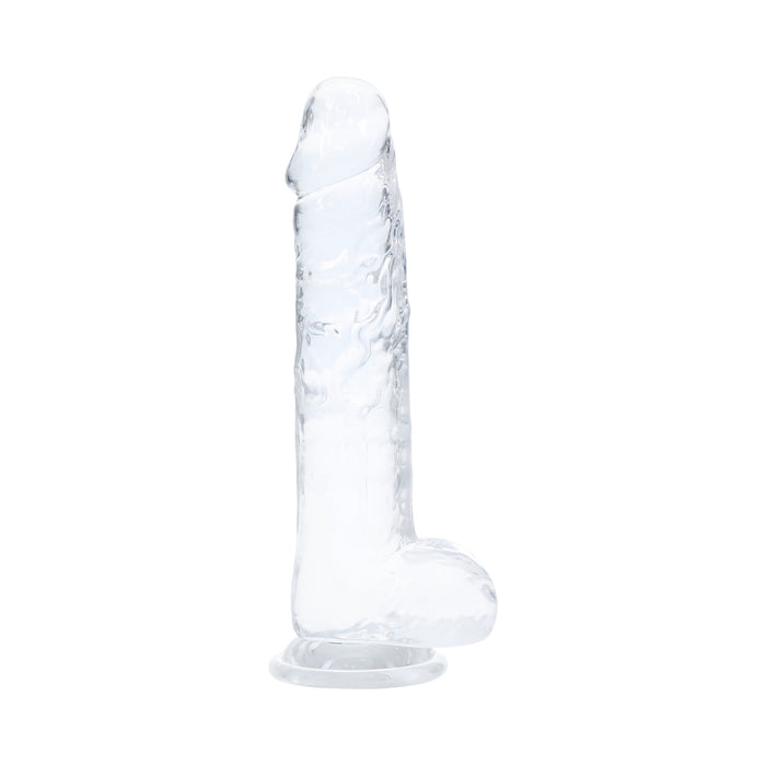 Realrock Crystal Clear LED Touch Dong 6 in. Translucent