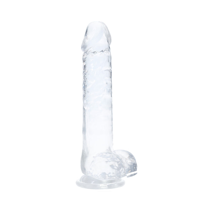 Realrock Crystal Clear LED Touch Dong 6 in. Translucent