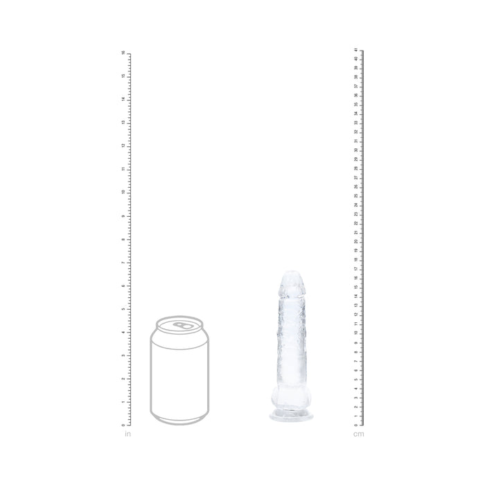 Realrock Crystal Clear LED Touch Dong 6 in. Translucent