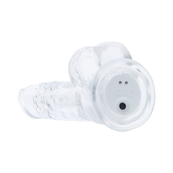 Realrock Crystal Clear LED Touch Dong 7 in. Translucent