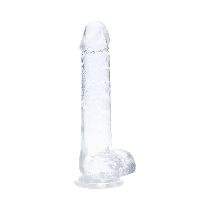 Realrock Crystal Clear LED Touch Dong 8 in. Translucent
