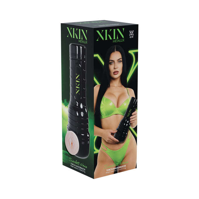XKIN Scarlett Noire Vagina Torch Masturbator Black