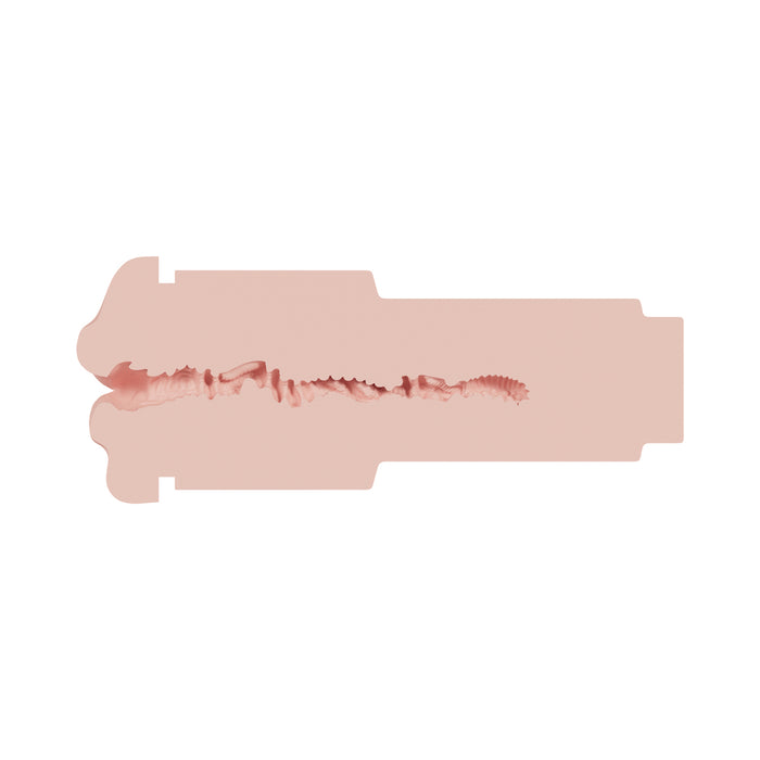 XKIN Lipsy Jade Mouth Torch Masturbator Metallic Green