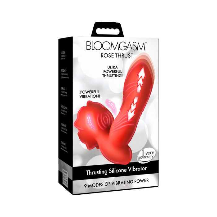 Bloomgasm Thrusting Silicone Vibrator