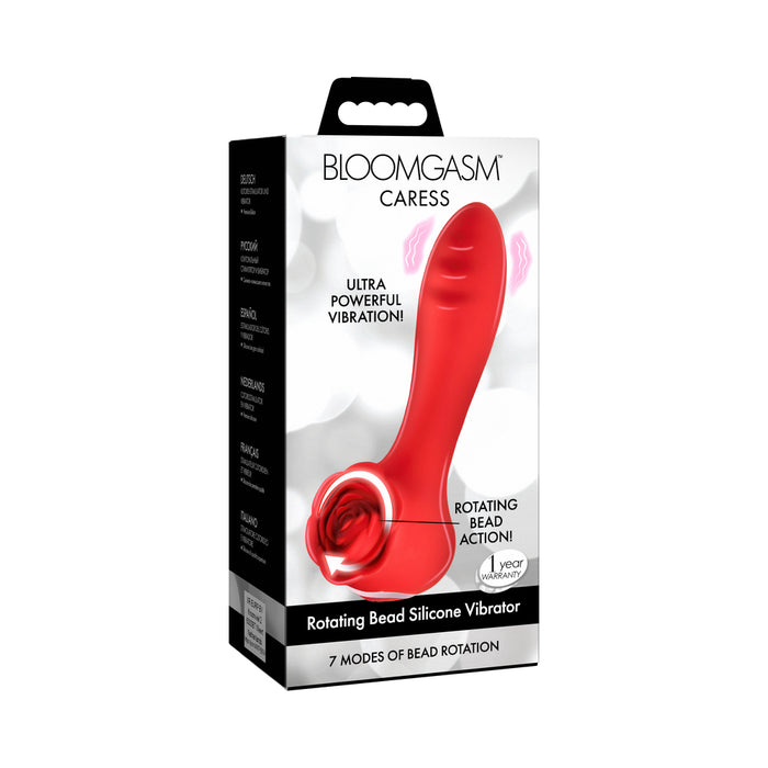 Bloomgasm Moving Bead Silicone Vibrator