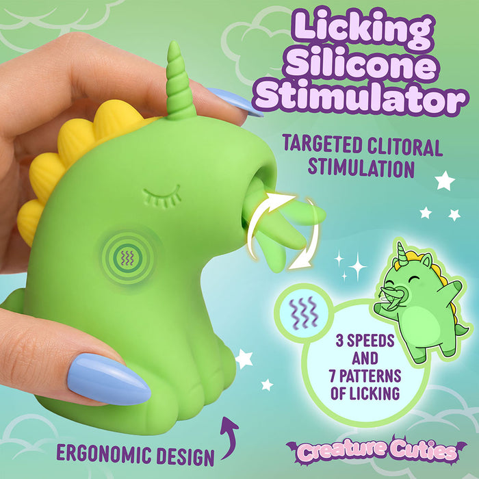 Creature Cuties Lickyhorn Licking Silicone Stimulator