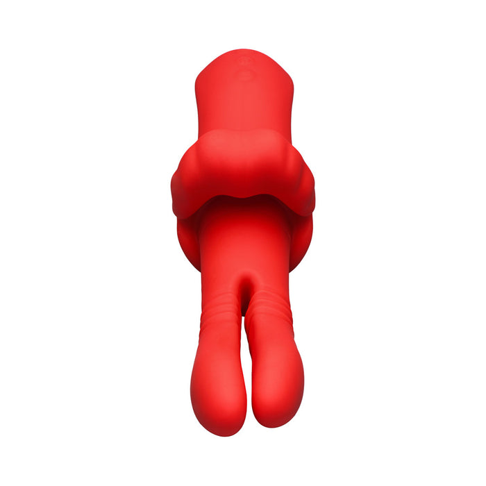 Lickgasm Double Thrusting Silicone Vibrator