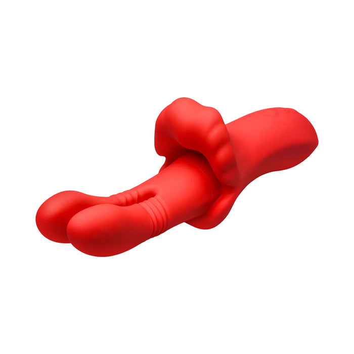 Lickgasm Double Thrusting Silicone Vibrator