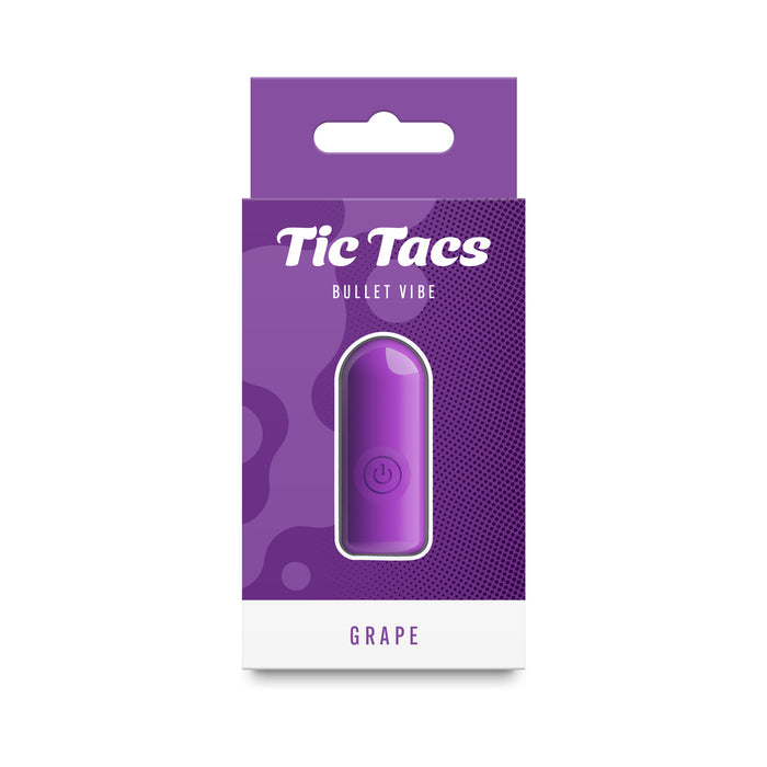 Tic Tacs Grape Silicone Bullet Vibe Purple