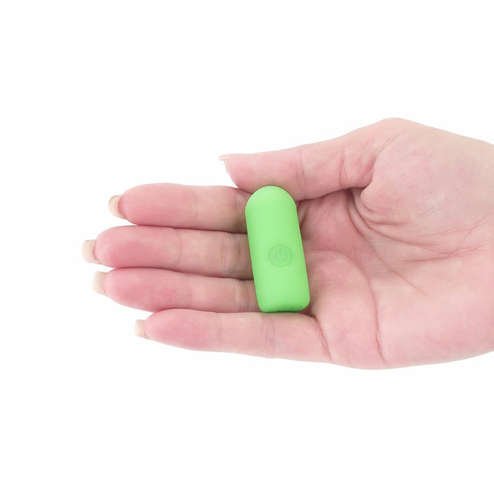 Tic Tacs Lime Silicone Bullet Vibe Green
