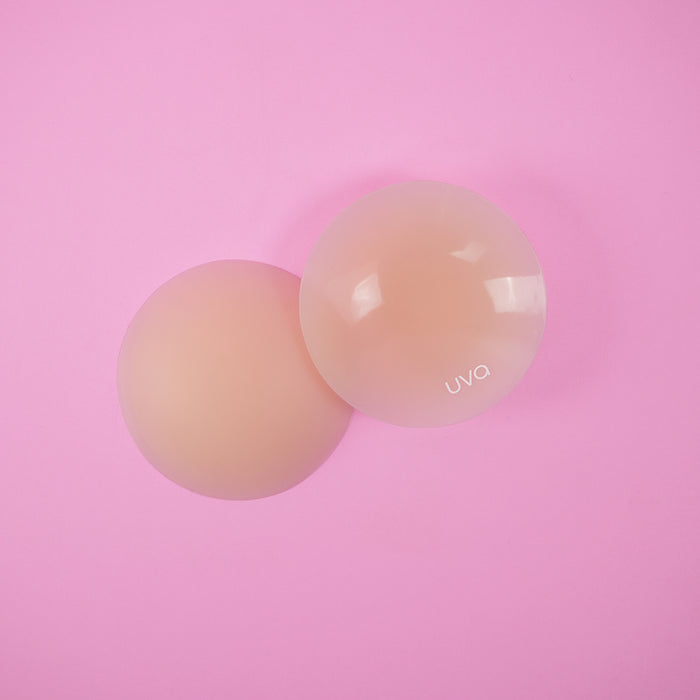 UVA Vanilla Non-Adhesive Round Nipple Covers