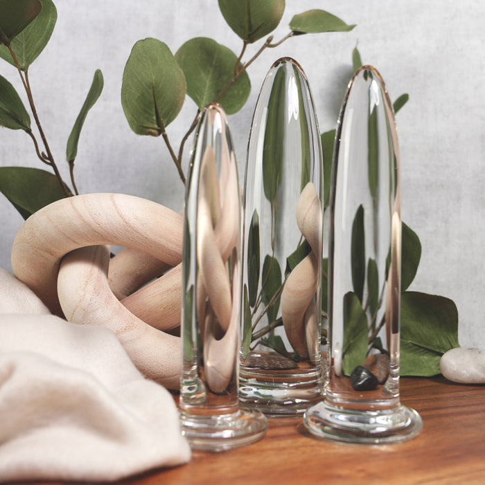 Clarity Utopian Cosmos Glass Dilator Set