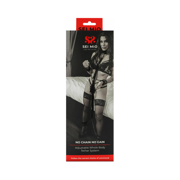 SEI MIO No Chain No Gain Ankle Hand & Collar Chain Restraint System