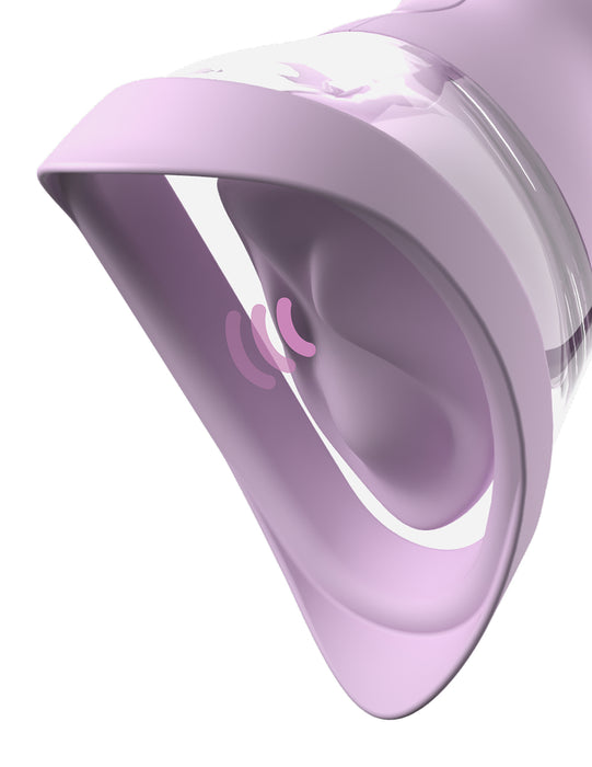 Fantasy For Her Veloura Touch Pleasure Pump Purple