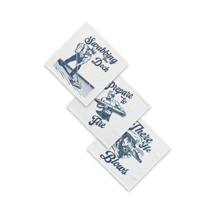 Cum Rags Seamen 3-Piece Set