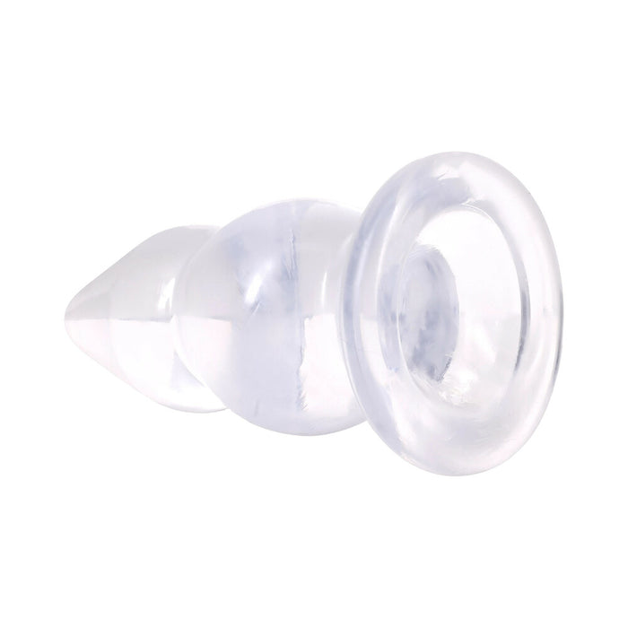 Crystal Jellies Double Pop Plug 6 in. Clear